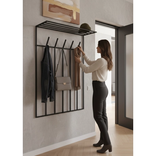 Wieszak ścienny metalowy Rozmiary Kolory WM-4